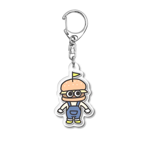 バーガーJr.(チーズ) Acrylic Key Chain