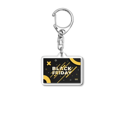 ブラックフライデー・キーホルダー Acrylic Key Chain