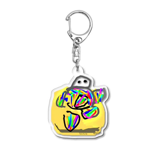 夢ときぼうをのせて Acrylic Key Chain