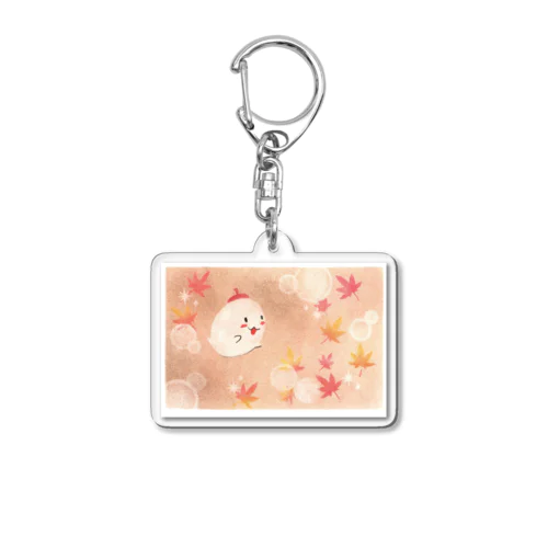 秋のお化けちゃん Acrylic Key Chain