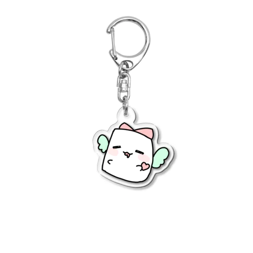 りぼんまちゅまろ Acrylic Key Chain