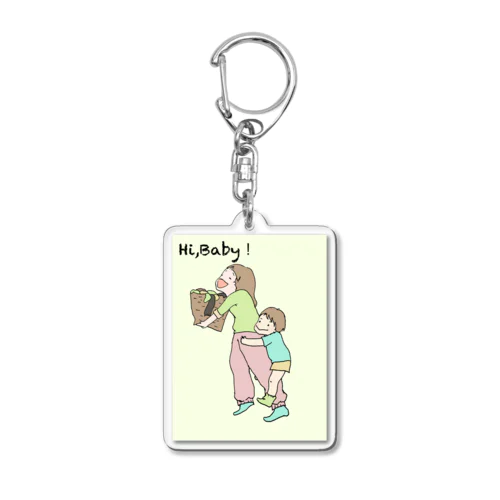 マミー&ベイビー　baby編　男のコ Acrylic Key Chain