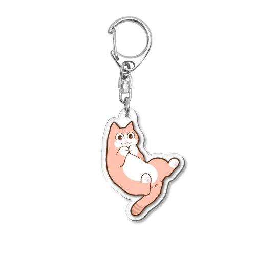 【ブラ猫】コマちゃんのアクキー Acrylic Key Chain