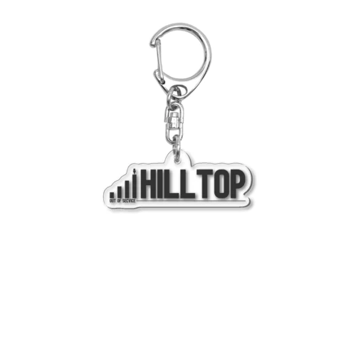 HILLTOP（黒） アクリルキーホルダー