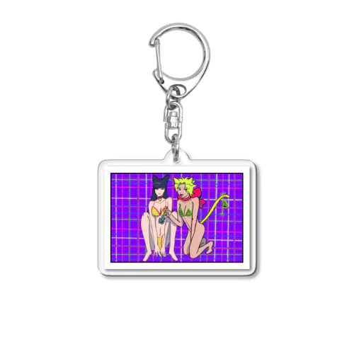 ネコミミちゃん Acrylic Key Chain