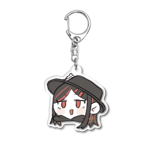 おまんじゅうだみー Acrylic Key Chain