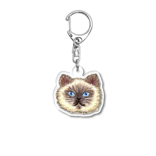 シャム猫 Acrylic Key Chain