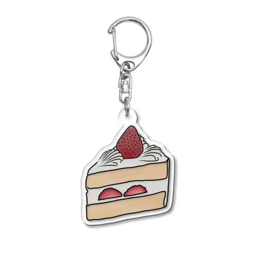 ショートケーキ🍓 Acrylic Key Chain