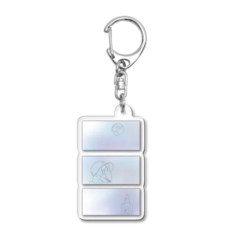 PoPo Acrylic Key Chain