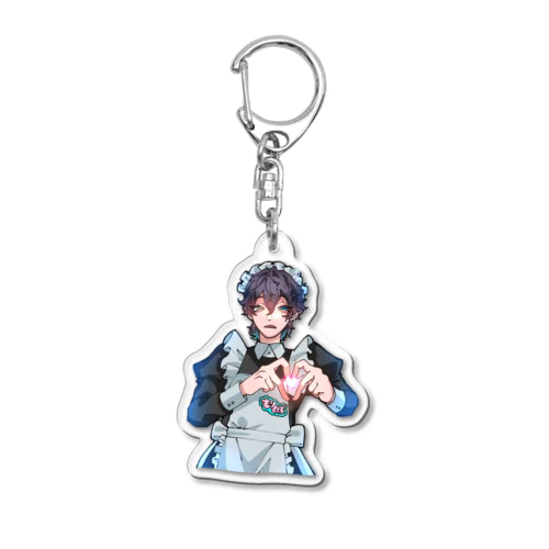 森のクレープ屋さん・ギア② Acrylic Key Chain