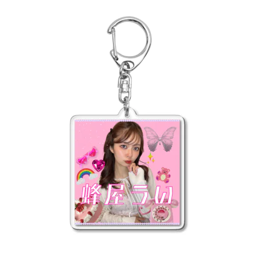 蜂屋うい_01🐝🤍 Acrylic Key Chain