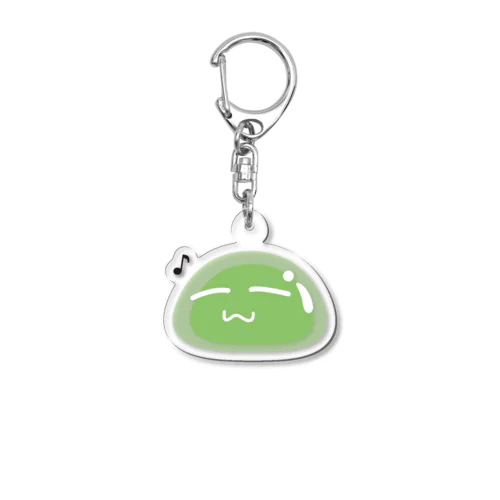 ミキティのスライム（緑） Acrylic Key Chain