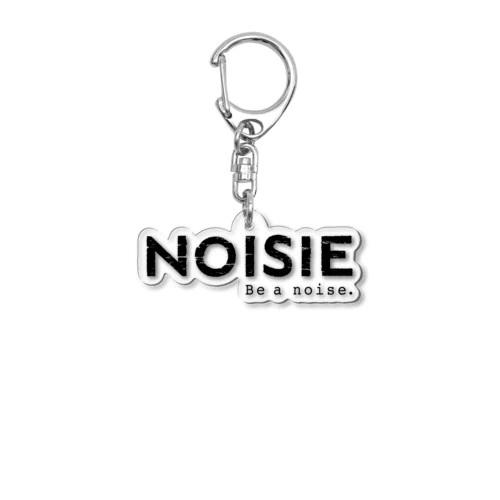 『NOISIE』BLACKロゴシリーズ Acrylic Key Chain