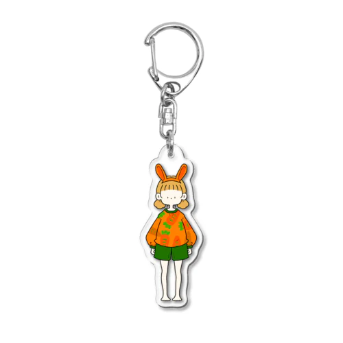 🐰こぴかうさぎ。01🥕 Acrylic Key Chain