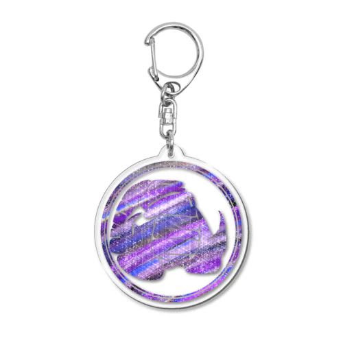 scorpion★パープル混合 Acrylic Key Chain