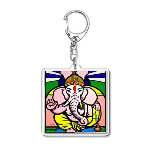 -The World Gods- #005 Ganesha アクリルキーホルダー