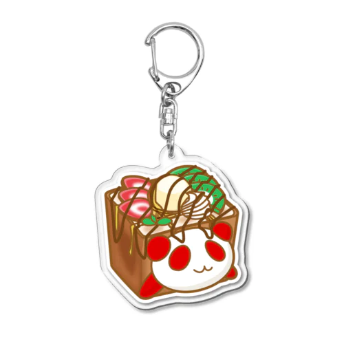 ハニトーぱんだちゃん Acrylic Key Chain