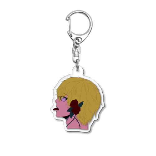 薔薇 Acrylic Key Chain