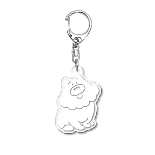 おすわりるびちゃん Acrylic Key Chain