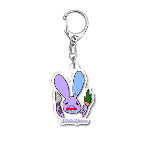 yummyうさぎ Acrylic Key Chain