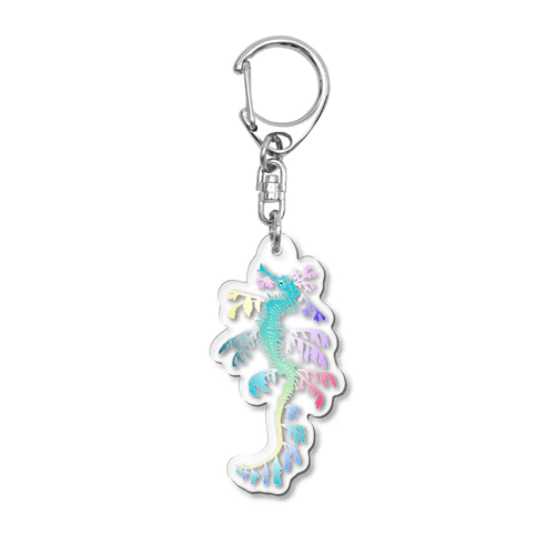 リーフィーシードラゴン両面プリント（シャツ、パーカーのみ） Acrylic Key Chain