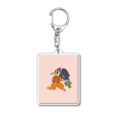 烏天狗くん Acrylic Key Chain