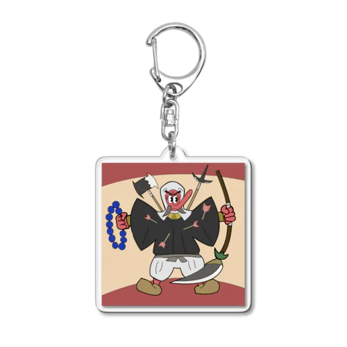 大天狗・弁慶君 Acrylic Key Chain