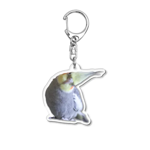 オカメインコのいくらさん Acrylic Key Chain