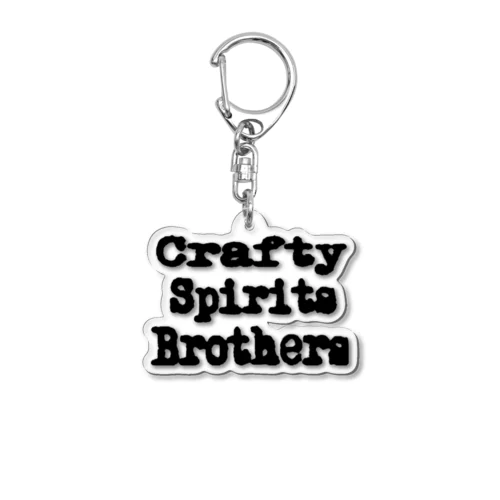 CRAFTY SPIRITS BROTHERS  Acrylic Key Chain