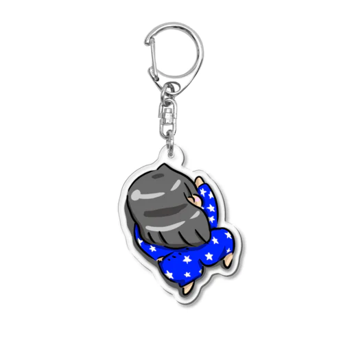 かききまなみキーホルダーTシャツA Acrylic Key Chain