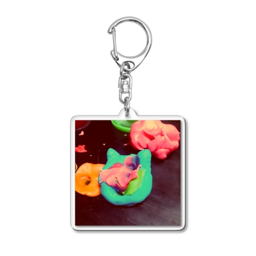 スマッシュネンドネコ Acrylic Key Chain