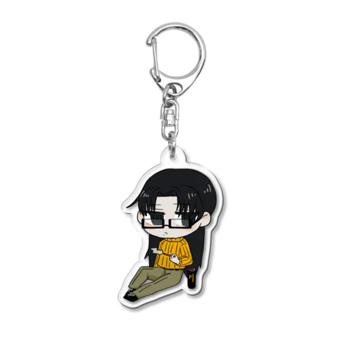 山吹チカヨ アクスタ 煙草とエナドリ Acrylic Key Chain