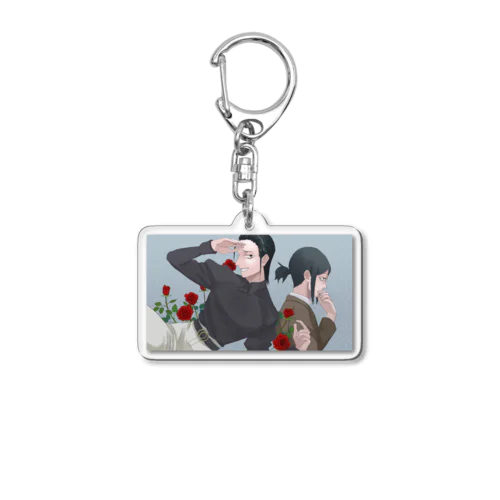 陰キャラブコメ　番井スチル1 Acrylic Key Chain