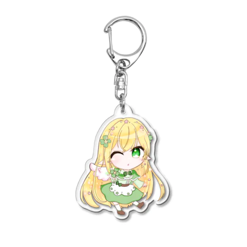 ぽぷりといっしょ🍀アクリルキーホルダー Acrylic Key Chain