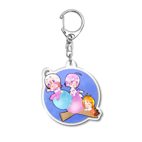 ウミウシステッカー Acrylic Key Chain