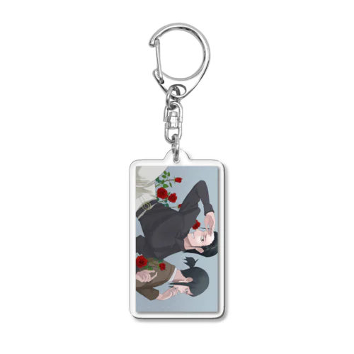 陰キャラブコメ　番井スチル1(縦) Acrylic Key Chain