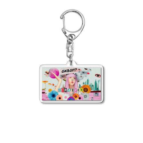 OK BOY? HERIER へライザー Acrylic Key Chain