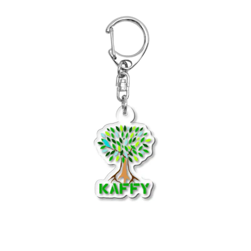 KAFFYロゴグッズ Acrylic Key Chain