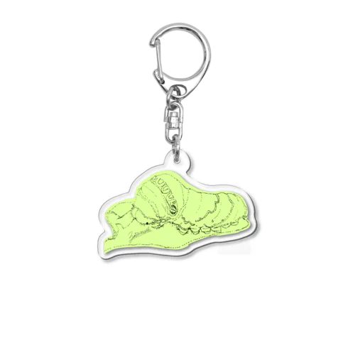 キャタピラー。 Acrylic Key Chain