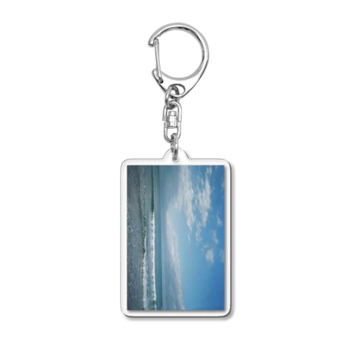 青い海2 Acrylic Key Chain