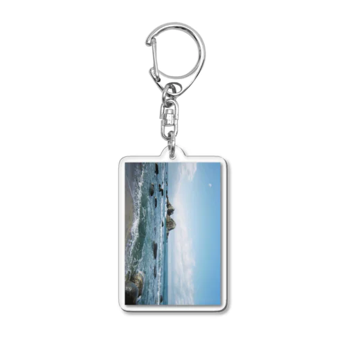 故郷の海 Acrylic Key Chain