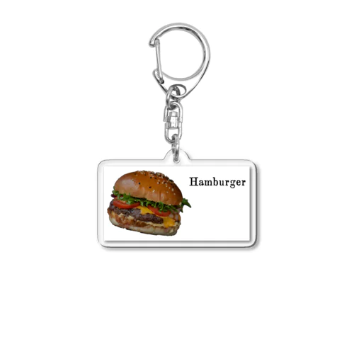 ハンバーガー Acrylic Key Chain