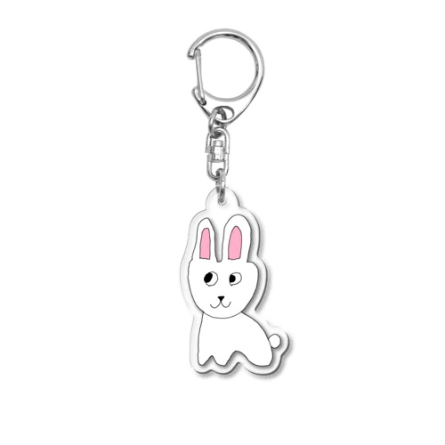 2023年干支のうさぎ Acrylic Key Chain