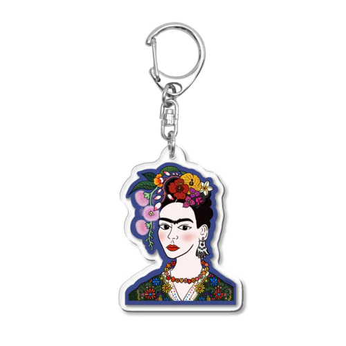 Flowers of Okinawa Acrylic Key Chain