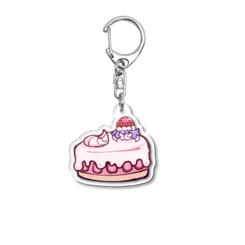 りでぃショートケーキ Acrylic Key Chain