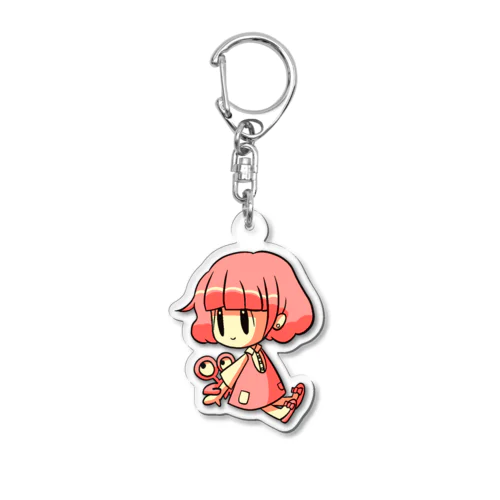 すわっとる Acrylic Key Chain