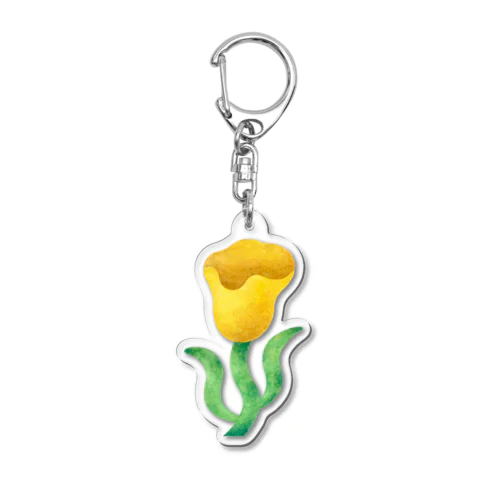 【miu】yellow01 Acrylic Key Chain