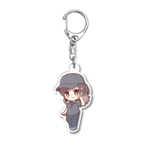 15万人記念かなちゃんねるキーホルダー Acrylic Key Chain