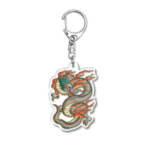 白龍 Acrylic Key Chain