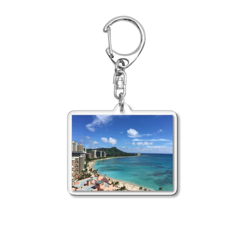 ハワイの風景 Acrylic Key Chain